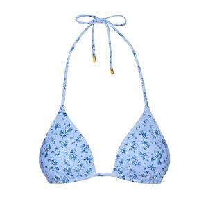 Monday Swimwear Palma Top Isola Floral Blue Size Small New With Tags